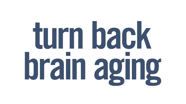 Turn back brain-aging